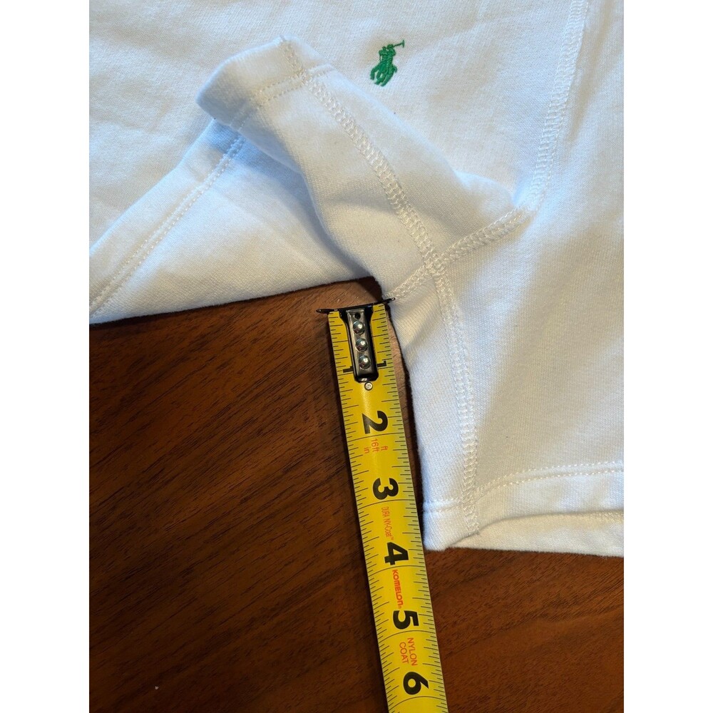 POLO Ralph Lauren Shorts Womens XXL Sweat White All Over Logo Drawstring NWT $89 - Picture 8 of 11